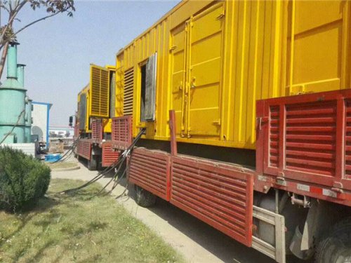 柏乡出租静音发电机