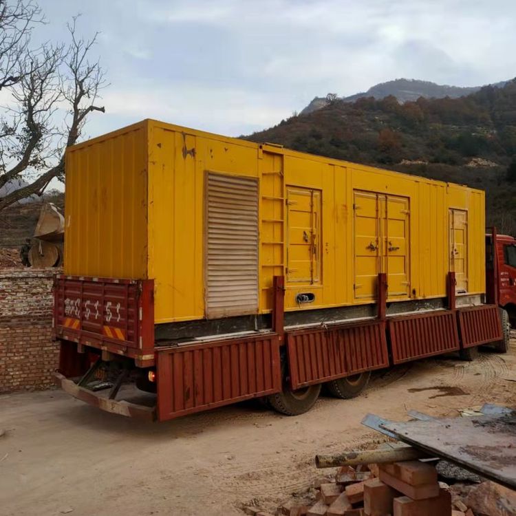 柏乡出租静音发电机